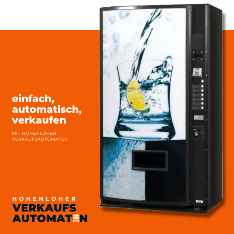 Getränkeautomat Verkaufsautomat Baden-Württemberg Bayern Hohenlohe 5