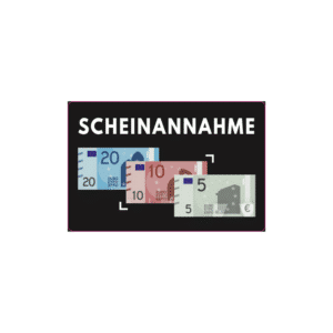 Aufkleber für Banknotenleser / Scheinleser