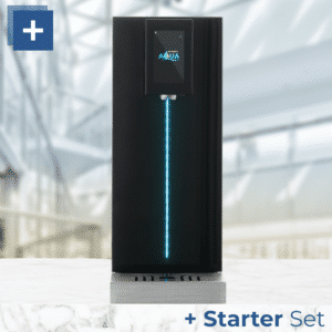 Hohenloher Business Tafelwasserspender schwarz Set