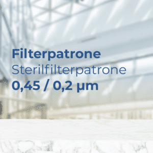 Hohenloher Sterilfilterpatrone 0,45 / 0,2 µm